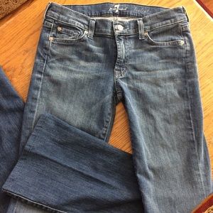 7 For All Mankind size 27 bootcut jeans